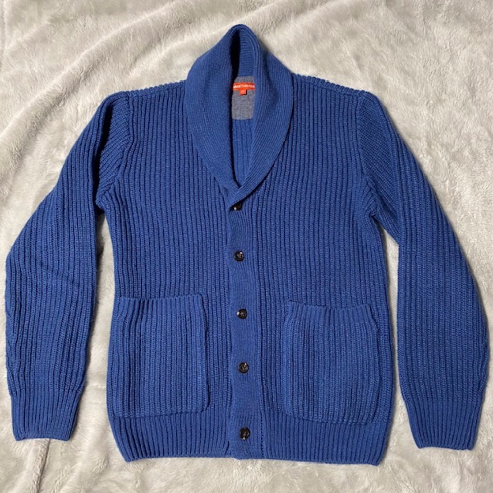 Men's Jack Threads Shawl Collar Cardigan Size M